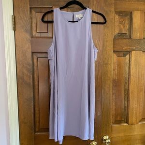NWT LOFT Outlet Sleeveless Shift Dress in Lavender - Size M